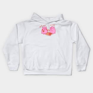 Donut worry be happy Kids Hoodie